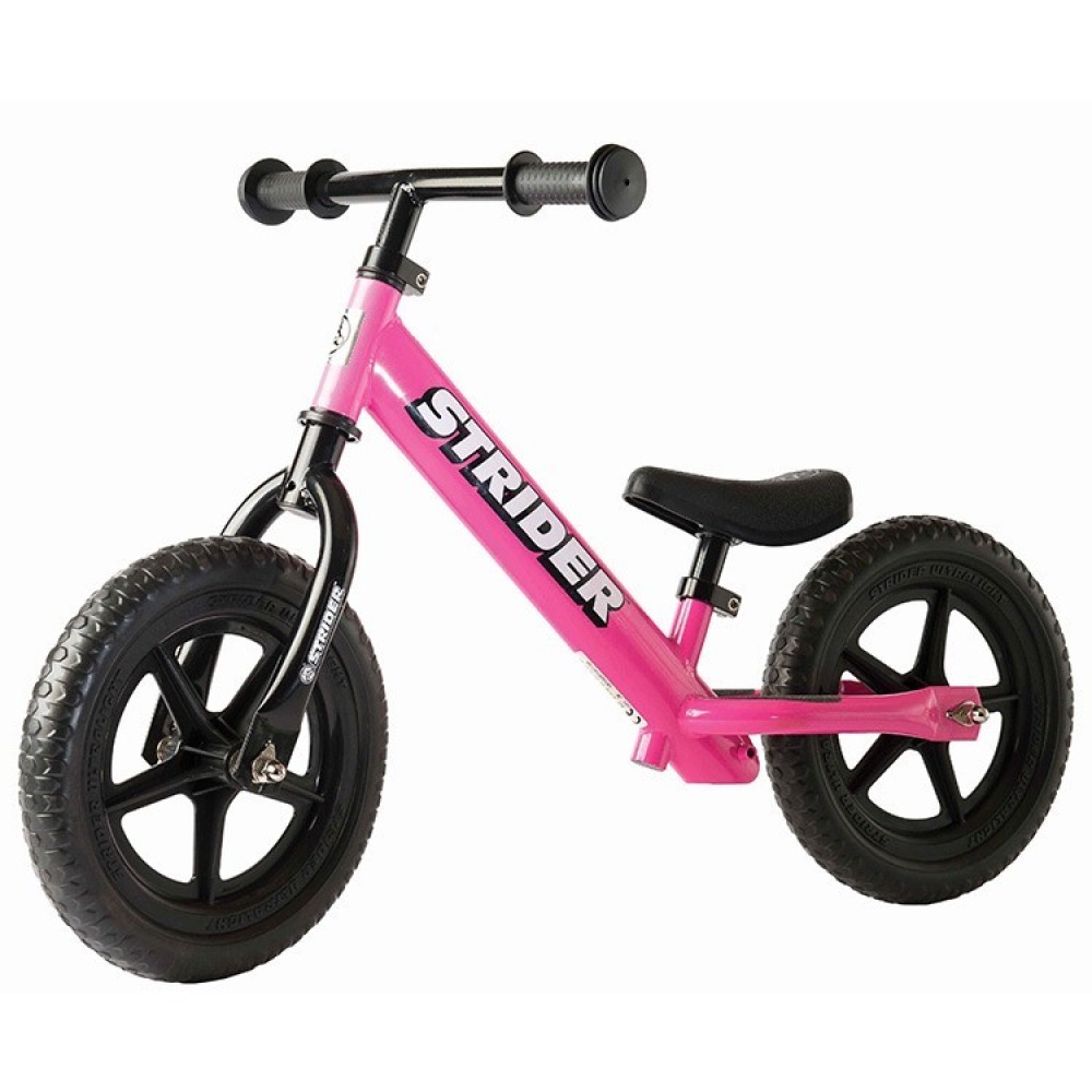 pink strider sport balance bike
