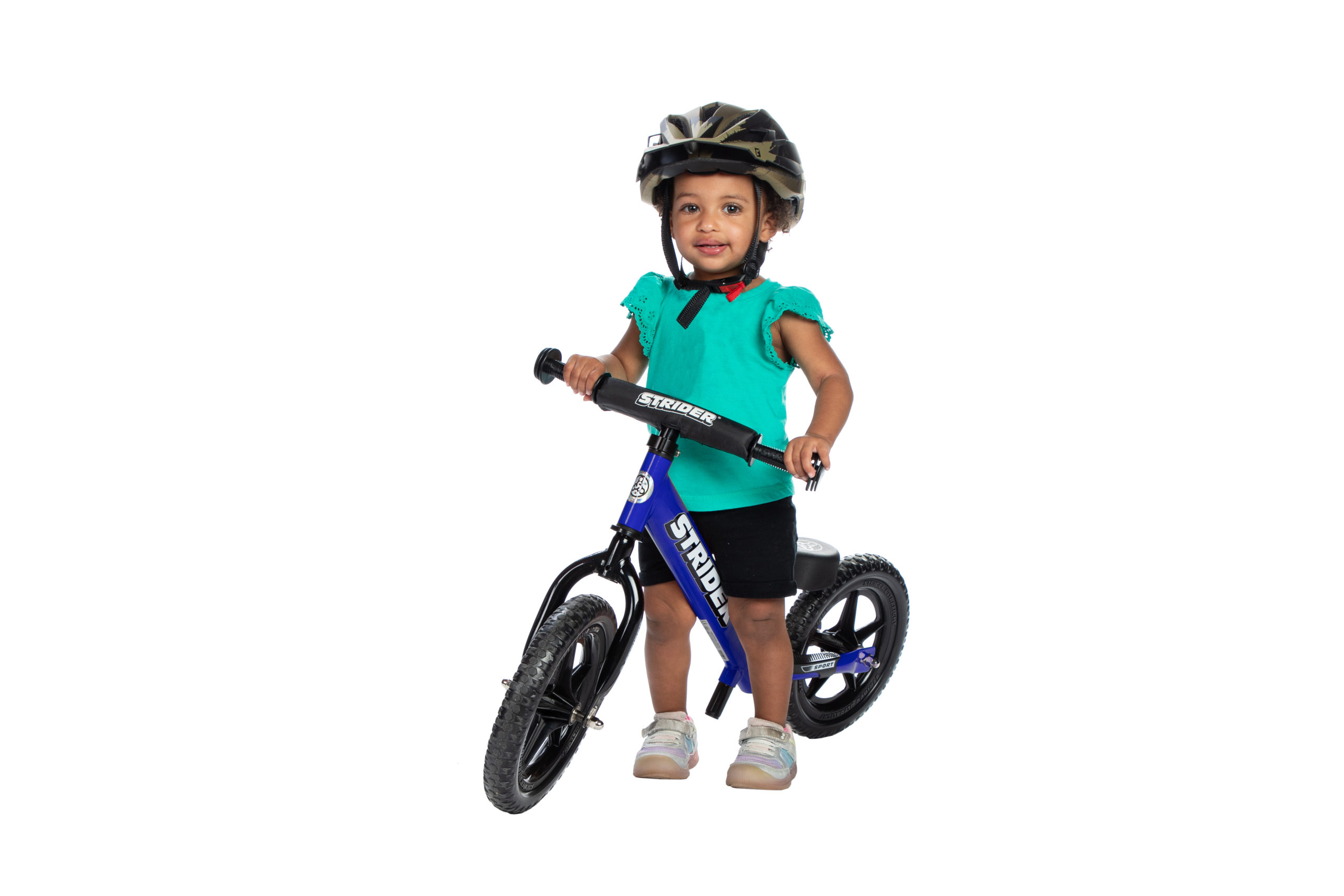 12 Sport Balance Bike Ages 18 Months to 5 Years Black for sale online Strider 