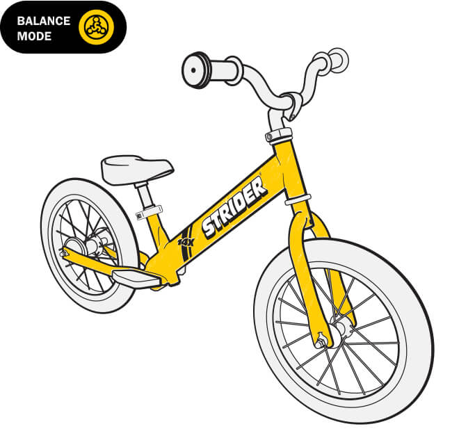 Strider Pedal Conversion Kit Sold Separately 14x Sport Balance Bike 
