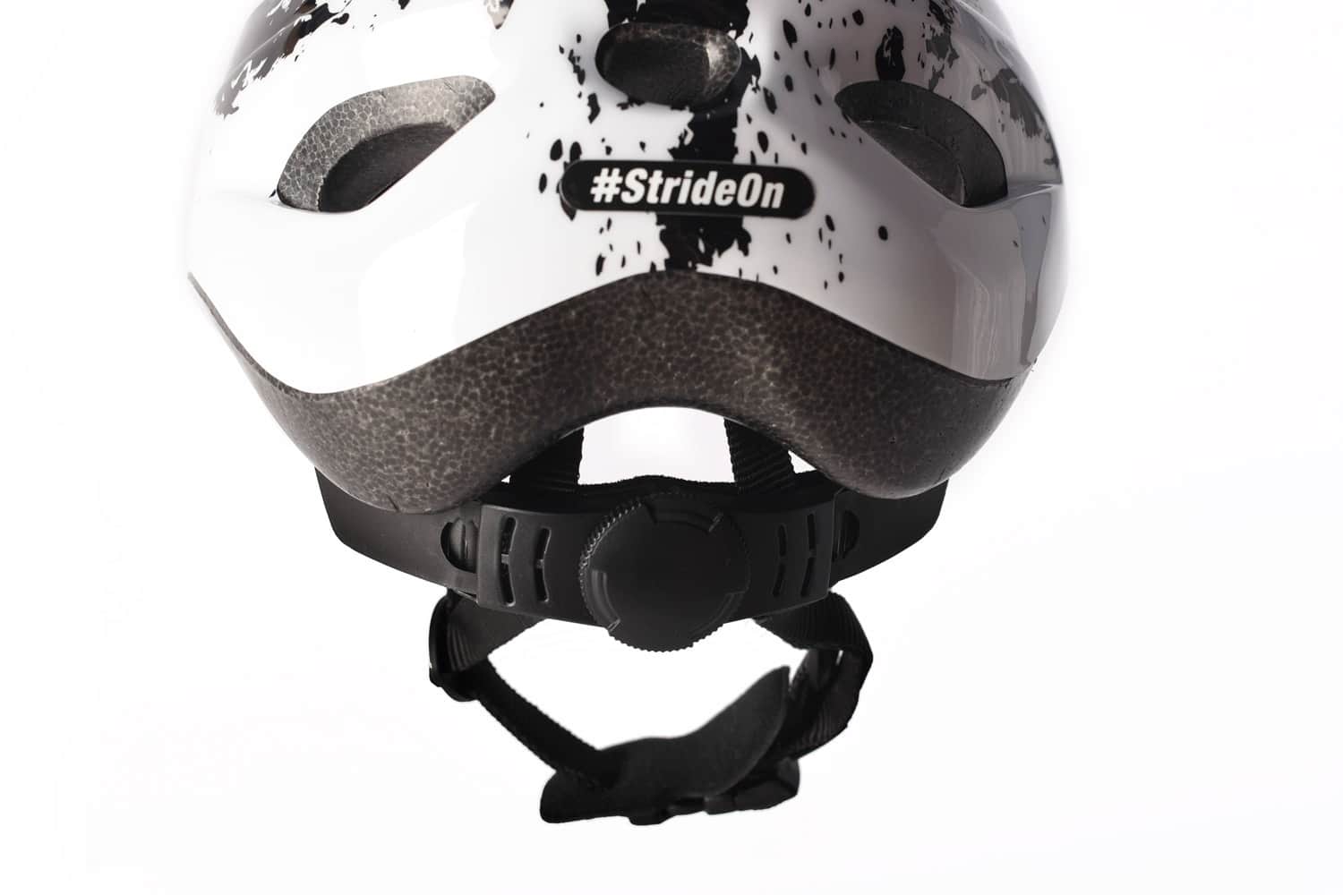 rear view of Strider Splash helmet