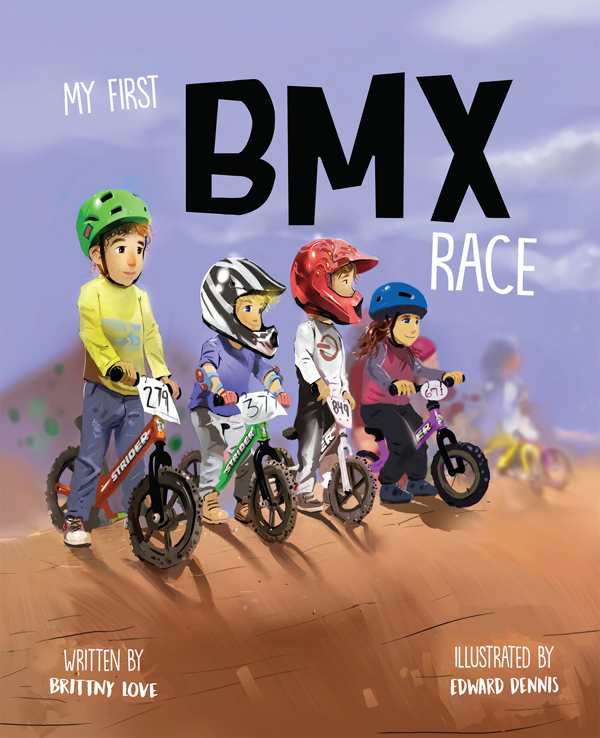 My First BMX Race Book Cover