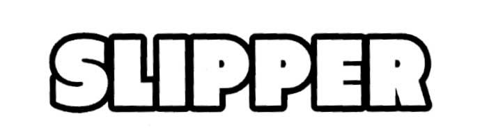 Slipper is a bold sans serif font